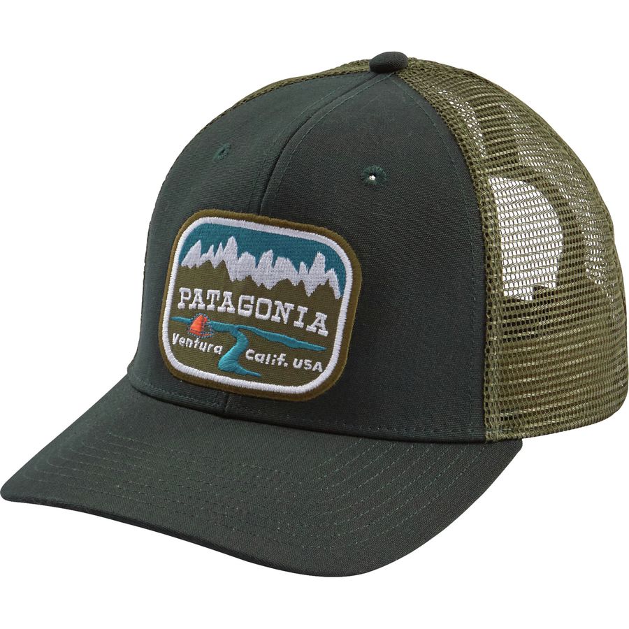 patagonia pointed west trucker hat